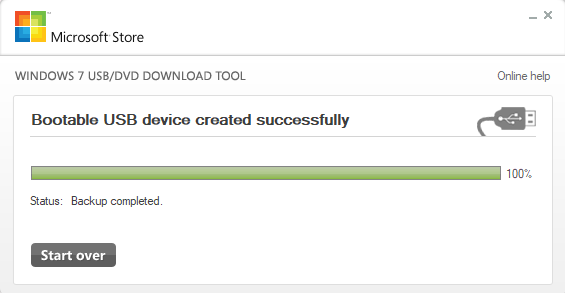 Completion Windows 11 Bootable USB